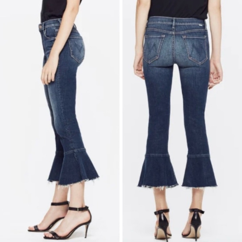 Mother💕The Cha Cha Fray in Girl Crush Jeans Size 26